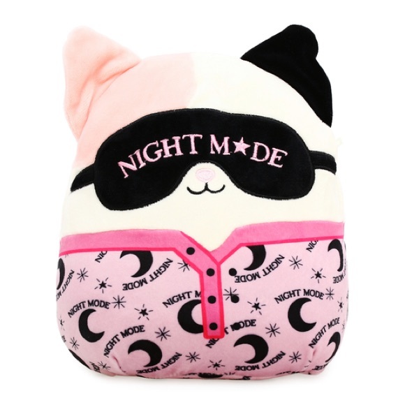 Squishmallows Other - NWT Katsla the Cat 8in Squishmallow Series 37 "Night Mode" Pjs Design